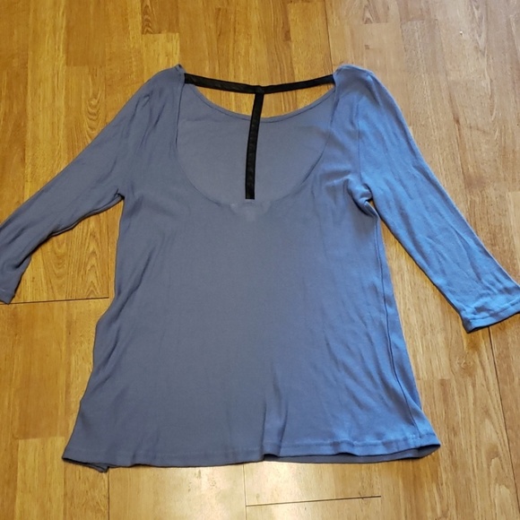 BB Dakota back t strap tunic blue sz medium - Picture 1 of 3